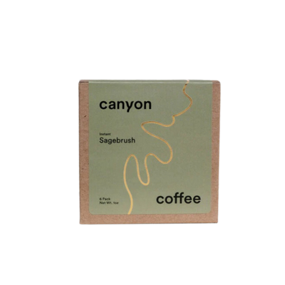 Sagebrush Instant Coffee - Peruvian light roast by Canyon Coffee